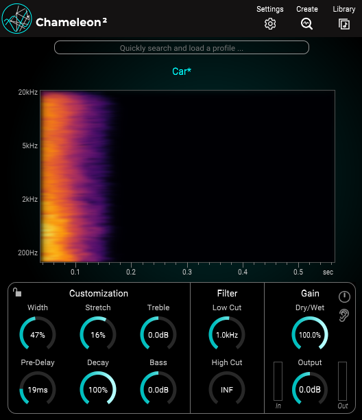 Accentize Chameleon 2 (Reverb imitator)