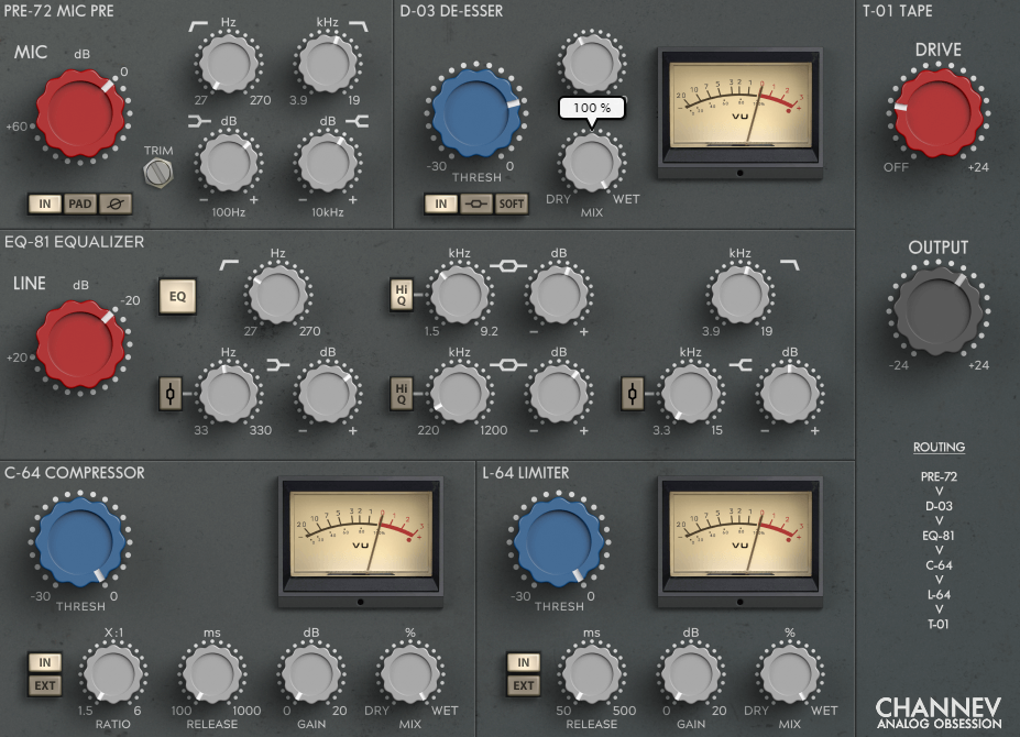 Analog Obsession CHANNEV