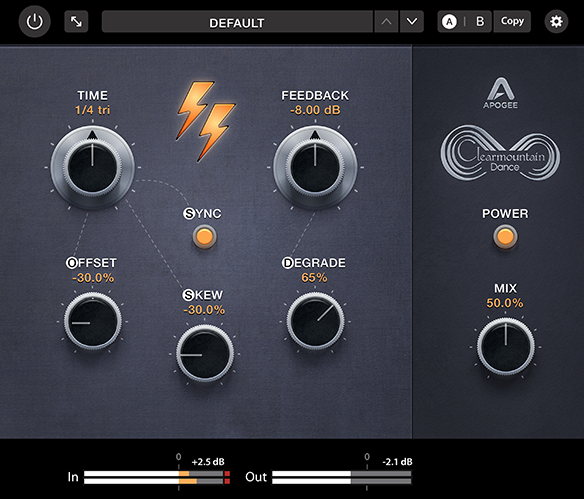 Apogee Releases Clearmountain Dance Delay