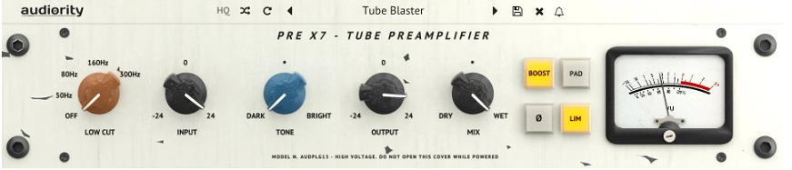 Audiority Pre X7