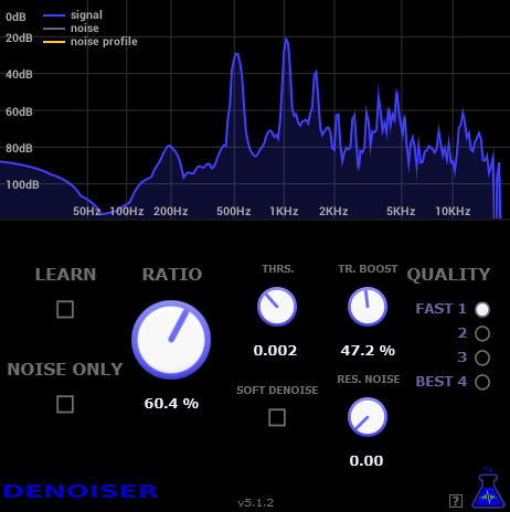 Blue Lab Audio Denoiser