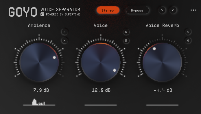 Goyo Voice Separator