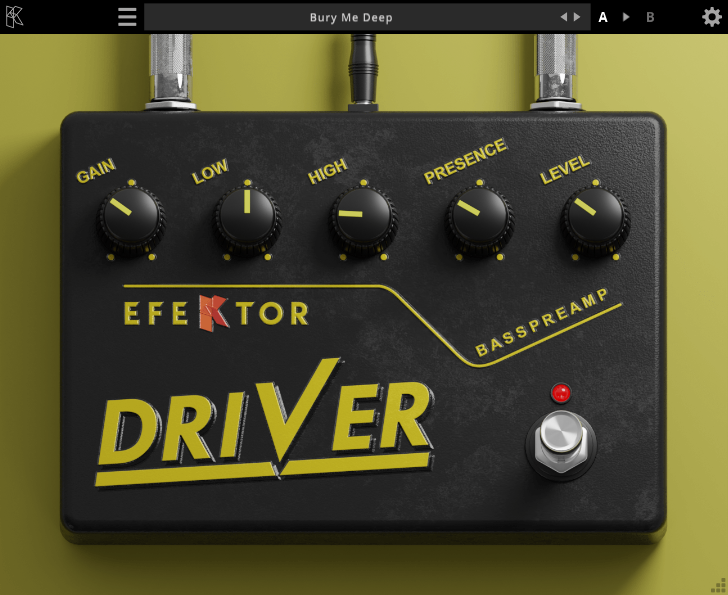 KUASSA Effector Bass Driver Preamp