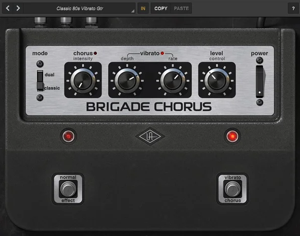UAD Brigade Chorus Pedal