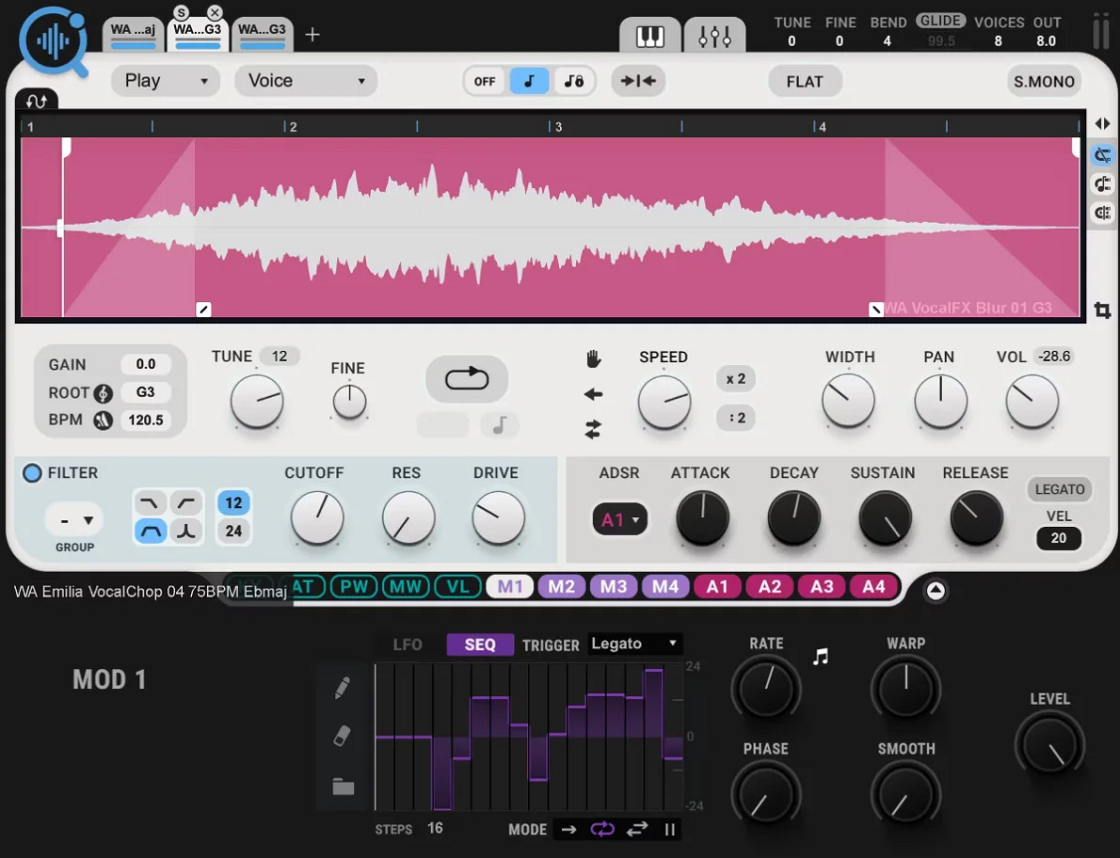 Waves CR8 Creative Sampler (Sampler)