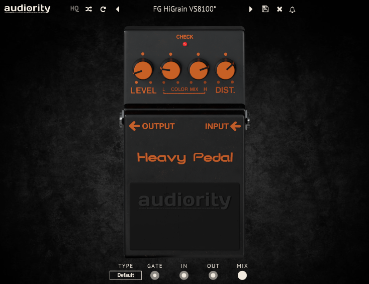 Audiority Heavy Pedal mkII