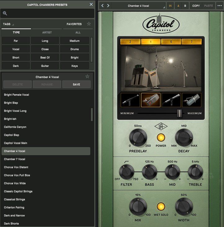 UA Capitol Chambers Reverb
