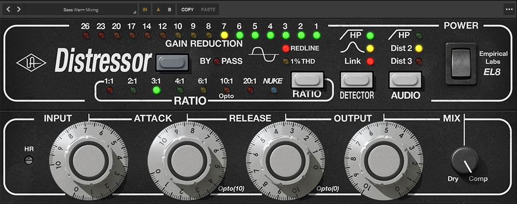 UA Empirical Labs EL8 Distressor Compressor