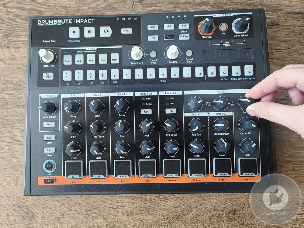 Showcasing Arturia DrumBrute Impact Drum Machine
