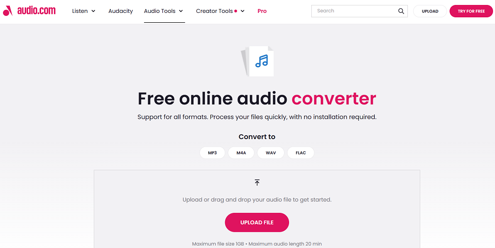 Audio.com Audio Converter