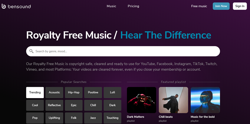 Bensound Royalty Free Music