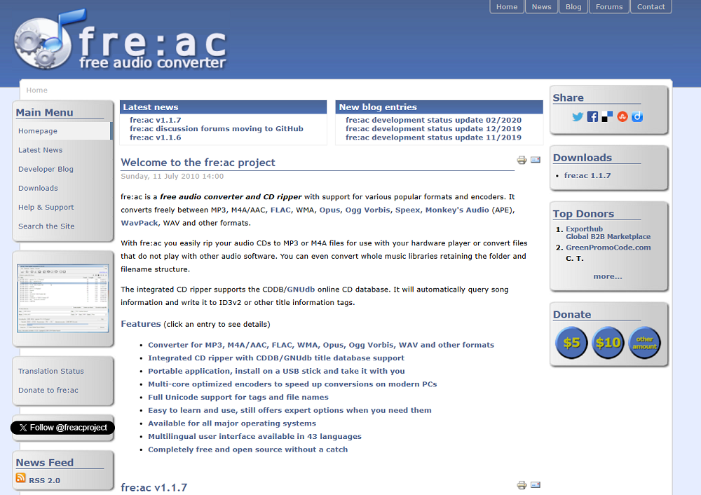 Fre:ac.org