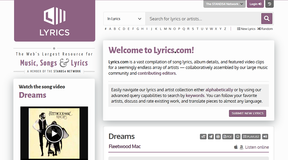 Lyrics.com