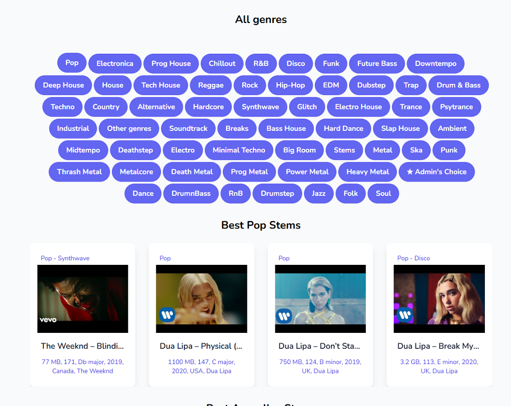 SongStems .net