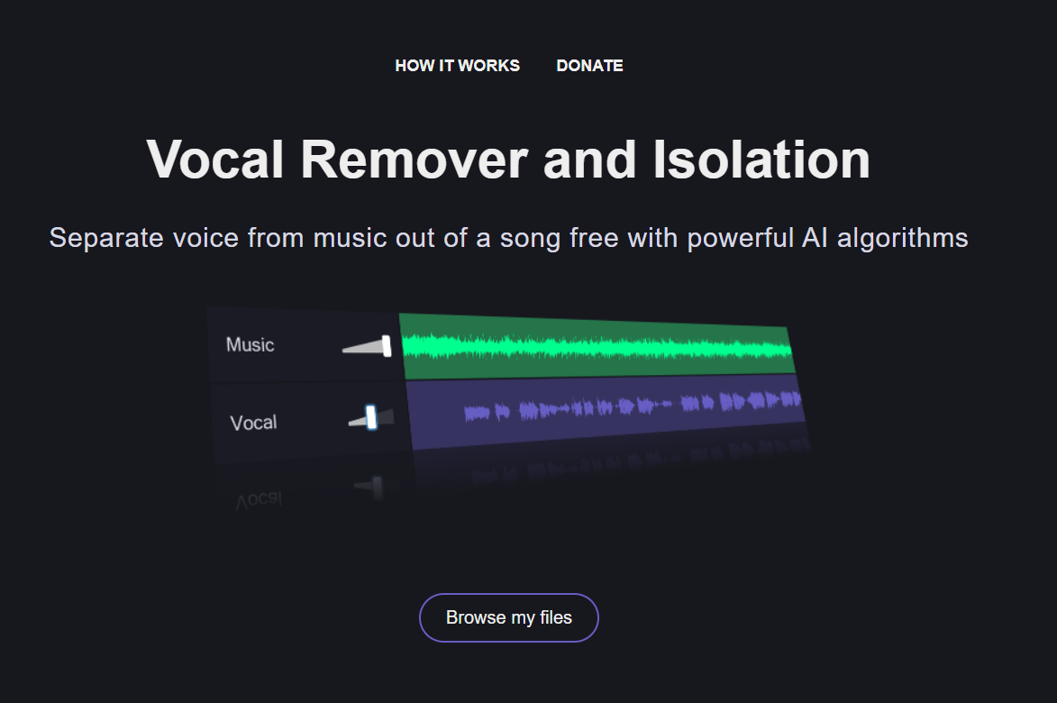 Vocal Remover and Isolation