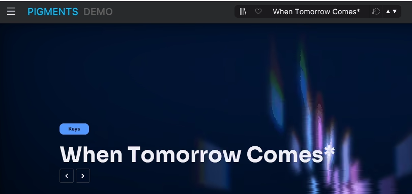 Arturia Pigments - Demo Mode