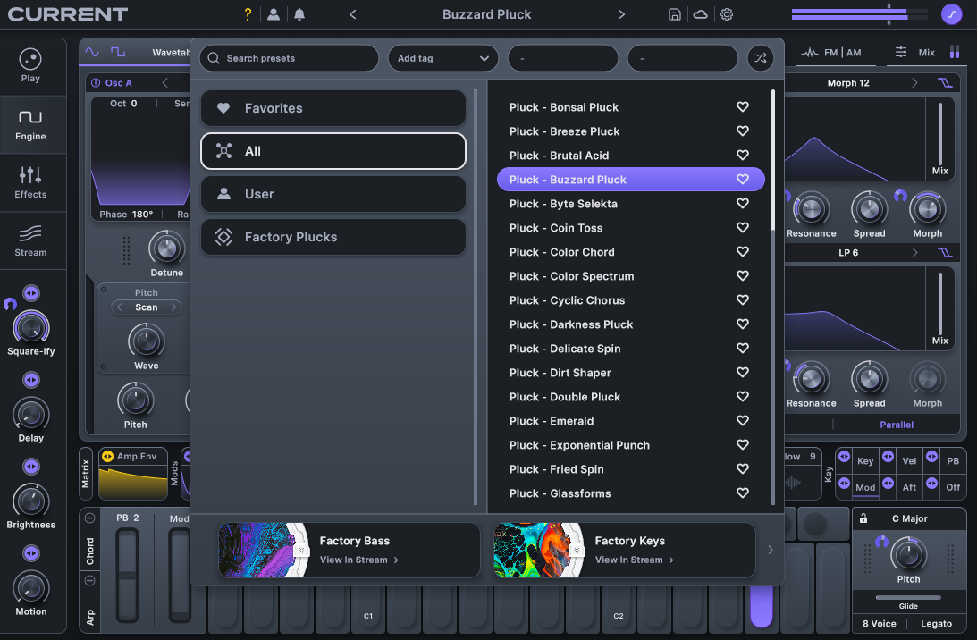 Current 2 - Preset Browser