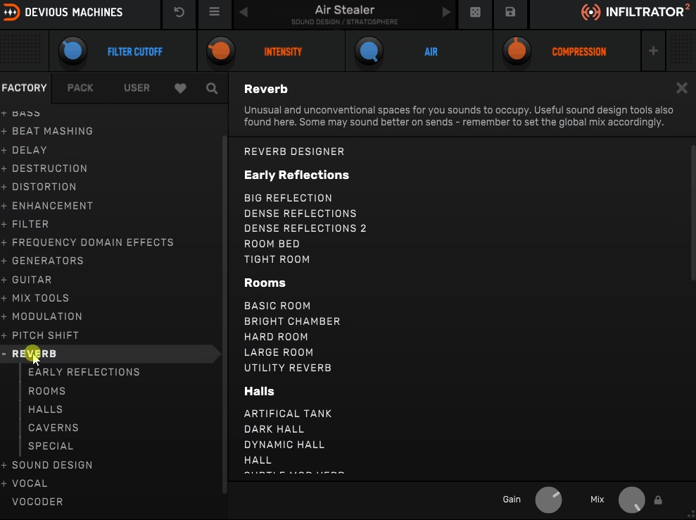 Devious Machines Infiltrator 2 - Presets