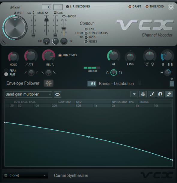 FL Studio VCX Channel Vocoder