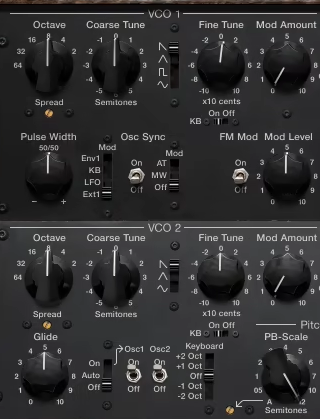 Knif Audio Knifonium - VCO Section