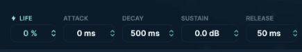 LANDR Sampler - ADSR Envelopes