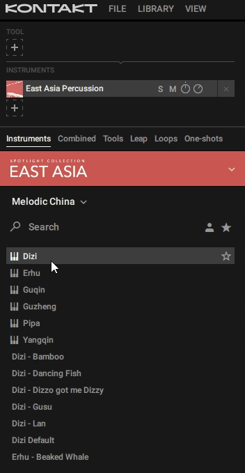 NI Kontakt Preset Browser