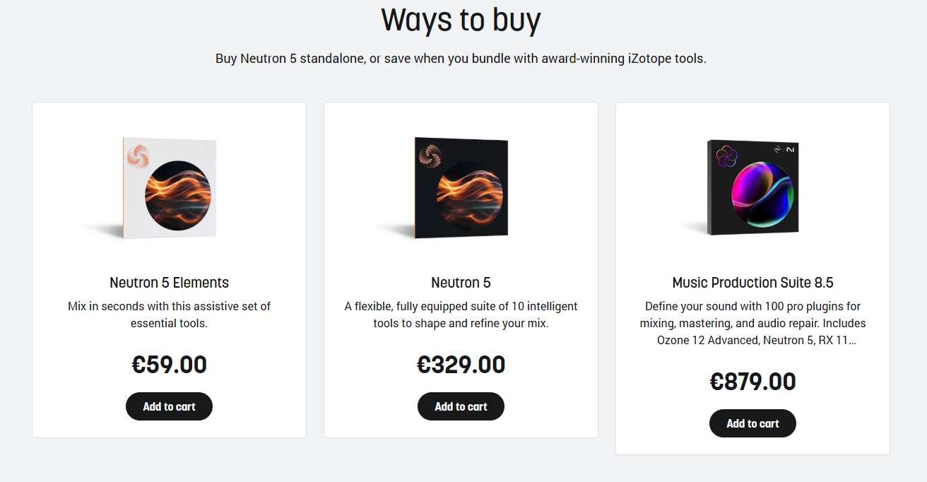 Neutron 5 Pricing