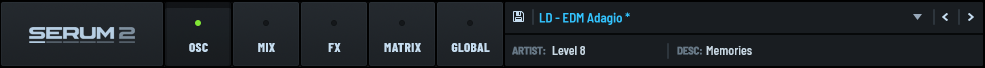 Serum 2 Preset - EDM Adagio