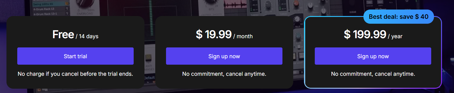 Slate Digital Complete Access Pricing