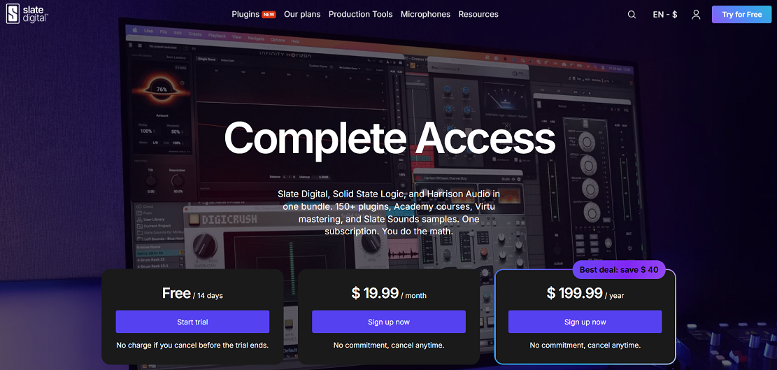 Slate Digital Complete Access