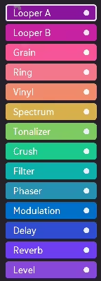 Sugar Bytes Effectrix 2 - Effects Section
