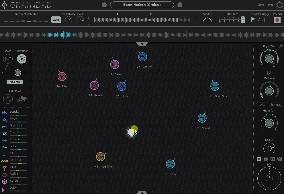 Sugar Bytes Graindad - Harvester Mode