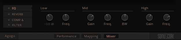 Symphony Series Percussion - EQ Effect