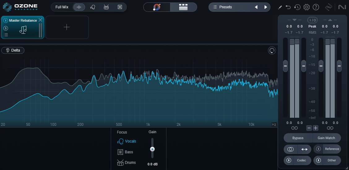 iZotope Ozone 12 Advanced - Master Rebalance