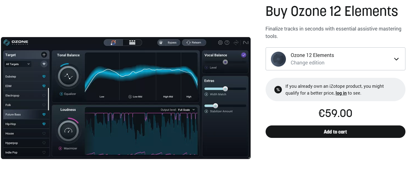 iZotope Ozone Elements