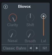 iZotope VocalSynth 2 - Biovox Module
