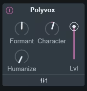 iZotope VocalSynth 2 - Polyvox Module