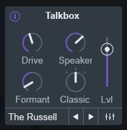 iZotope VocalSynth 2 - Talkbox Module