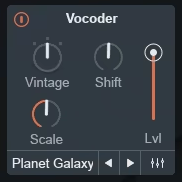 iZotope VocalSynth 2 - Vocoder Module