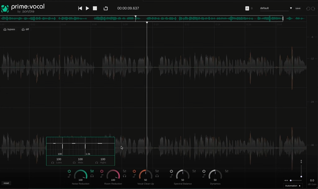 sonible prime vocal