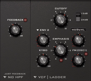 u-He Diva - Filter Section