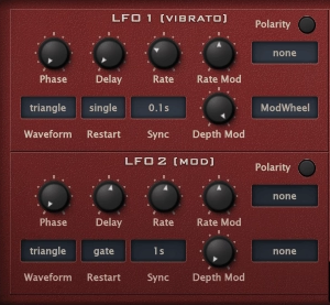 u-he Diva - Modulation Section