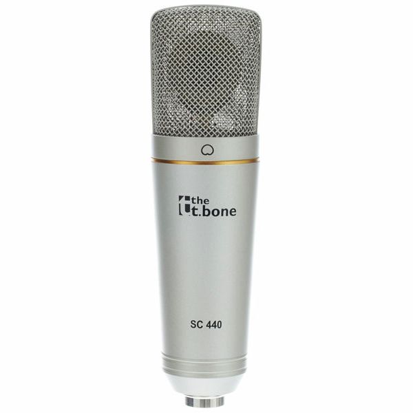 the t.bone SC 440 USB studio condenser microphone supercardioid pattern