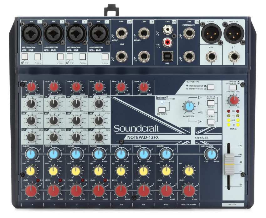 Soundcraft Notepad-12FX