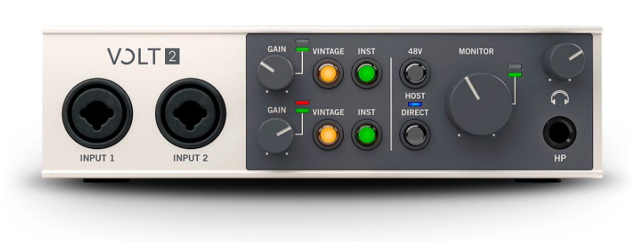 Universal Audio Volt 2 USB Recording Studio